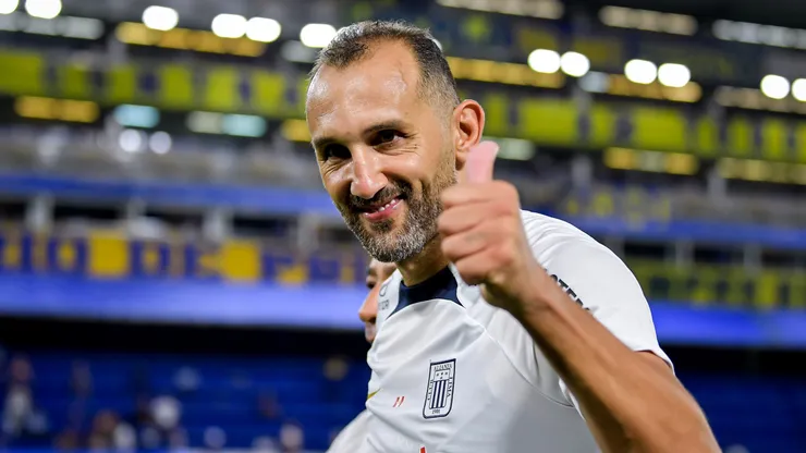 Hernán Barcos será el centrodelantero titular en Alianza Lima ante Sao Paulo.