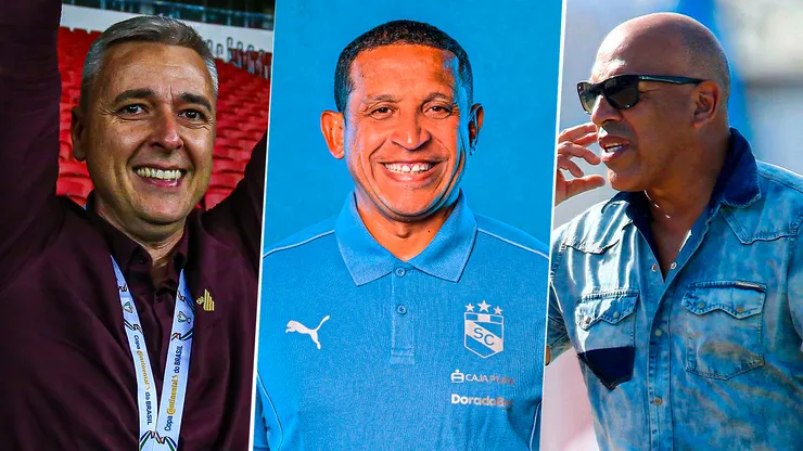 Tiago Nunes, Jorge Soto y Roberto Mosquera posibles nuevos técnico de Sporting Cristal.