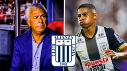 Néstor Gorosito y Kevin Quevedo en Alianza Lima.