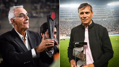 Jorge Fossati y Fabián Bustos.