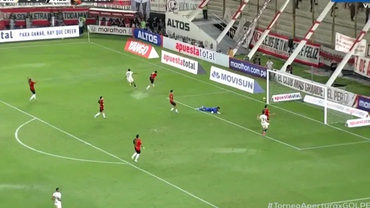 Álex Valera empató ante Melgar.