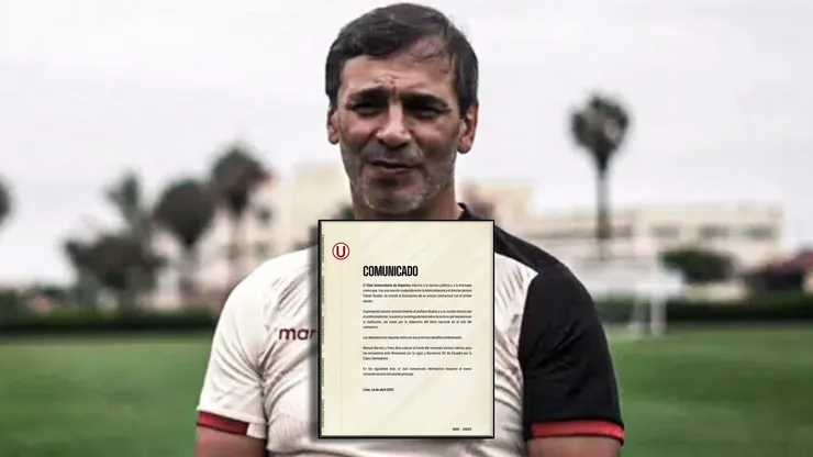 Fabián Bustos se marcha y Universitario tiene reemplazo