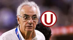 Universitario y Jorge Fossati.