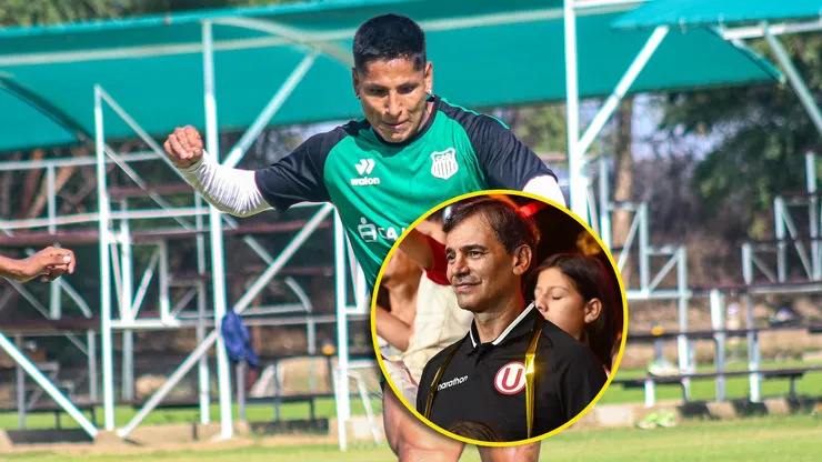 Raúl Ruidíaz y Fabián Bustos.