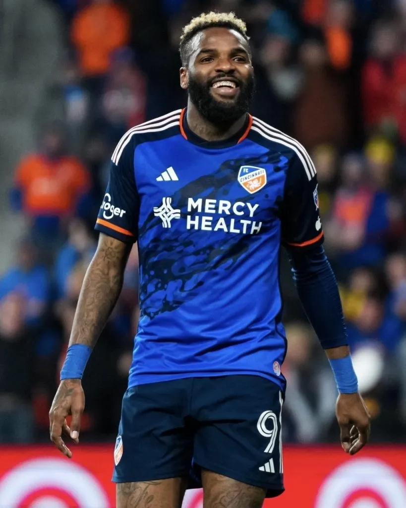 Aaron Boupendza en la MLS. (Foto: FC Cincinnati).