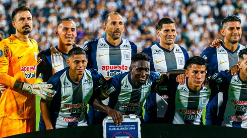Plantel de Alianza Lima.