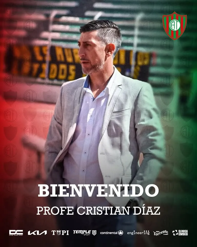 Cristian Díaz, nuevo DT del Club Atlético Tembetary