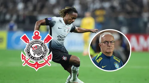 André Carrillo podría tener a Dorival Júnior como DT en Corinthians.