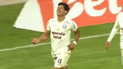 José Rivera marcó el 1-0 en Universitario vs Binacional.