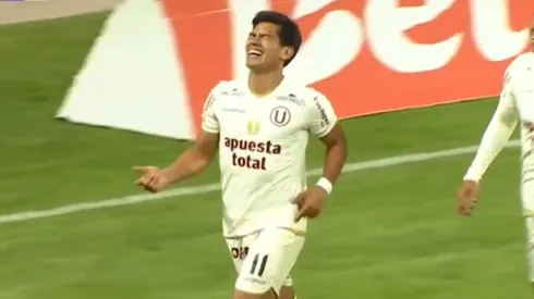 José Rivera marcó el 1-0 en Universitario vs Binacional.