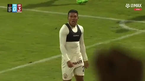 Hugo Ancajima anotó un golazo ante Binacional.