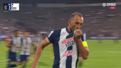 Hernán Barcos anotó el 1-0 en el Alianza Lima vs. Los Chankas