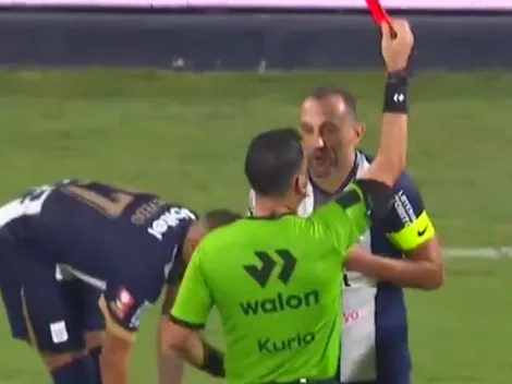 VIDEO: tras su gol, así fue la expulsión de Hernán Barcos en Alianza Lima ante Los Chankas