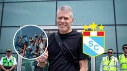 Paulo Autuori llegó al Perú para ser presentado en Sporting Cristal.