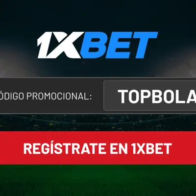 Código de promoción 1xBet TOPBOLA | Hasta S/1100 | Marzo 2026