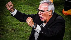Jorge Fossati en el Estadio Monumental