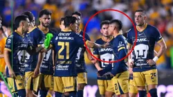 Piero Quispe se descontroló tras derrota de Pumas y casi se va a las manos con compañero.