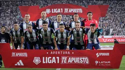 Alianza Lima durante un partido de Liga 1.