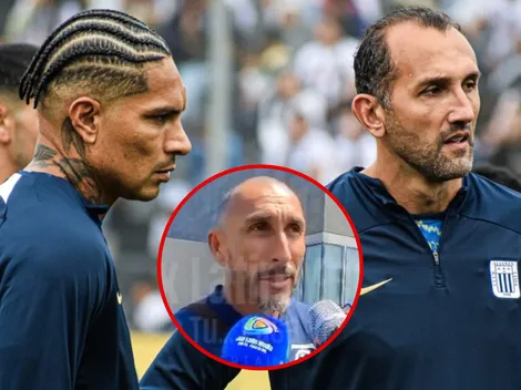 DT de Talleres dejó contundente mensaje sobre Paolo Guerrero y Hernán Barcos