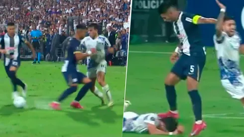 Zambrano pisó, lo perdonaron, pero igual se fue expulsado.