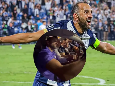 Alianza Lima es fiesta: Hernán Barcos en mar de hinchas no puede salir de Matute (VIDEO)