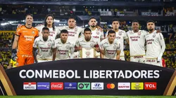 Tabla del grupo de Universitario en Copa Libertadores