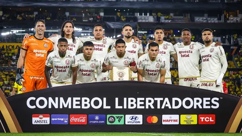 Tabla del grupo de Universitario en Copa Libertadores