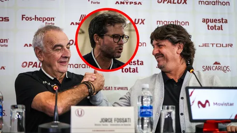 Jean Ferrari y Jorge Fossati, en conferencia de prensa, hablaron sobre Manuel Barreto.