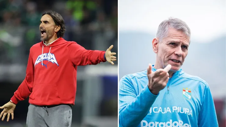 Diego Martínez y Paulo Autuori se enfrentarán mañana por la Copa Libertadores 2025.