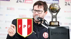 Manuel Barreto y la Selección Peruana.