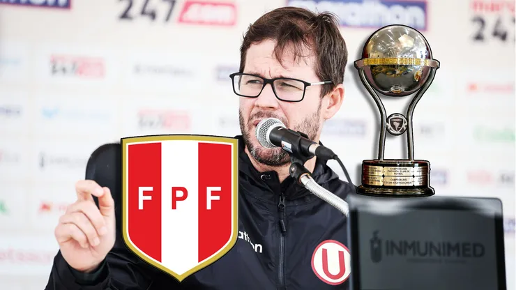 Manuel Barreto y la Selección Peruana.