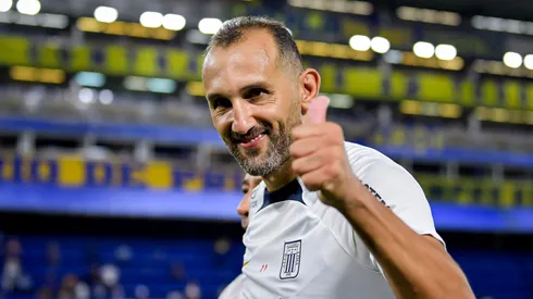 Hernán Barcos, delantero de Alianza Lima.