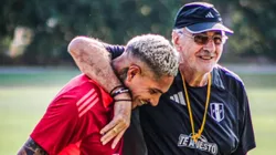 Jorge Fossati y Paolo Guerrero en la Selección Peruana.