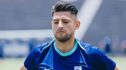 Carlos Zambrano entrenando en Alianza Lima.