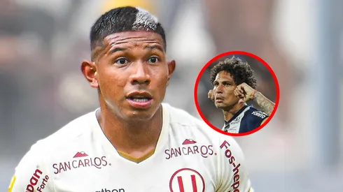 Edison Flores y Paolo Guerrero.