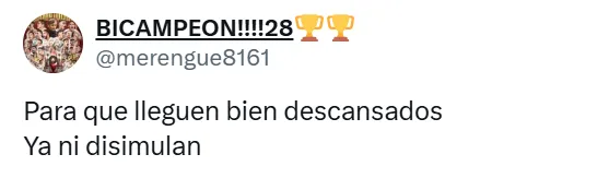 Hinchas de Universitario se quejaron de la suspensión del partido de Alianza. (Foto: Captura X)