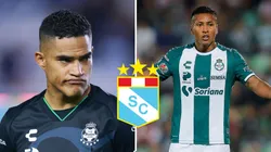 Anderson Santamaría y Pedro Aquino son opciones de refuerzo en Sporting Cristal.