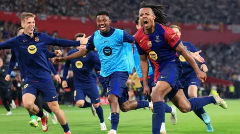 Koundé, el gran héroe de la noche en Sevilla.