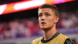 Oliver Sonne en la Copa América con la Selección Peruana.