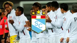 Cracks de la Selección Peruana para Sporting Cristal.