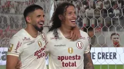 Di Benedetto y Riveros marcaron los dos goles para el 2-0 de Universitario.