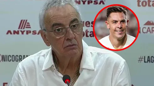 Jorge Fossati habló sobre Diego Churín.