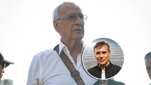 Jorge Fossati y Fabián Bustos.