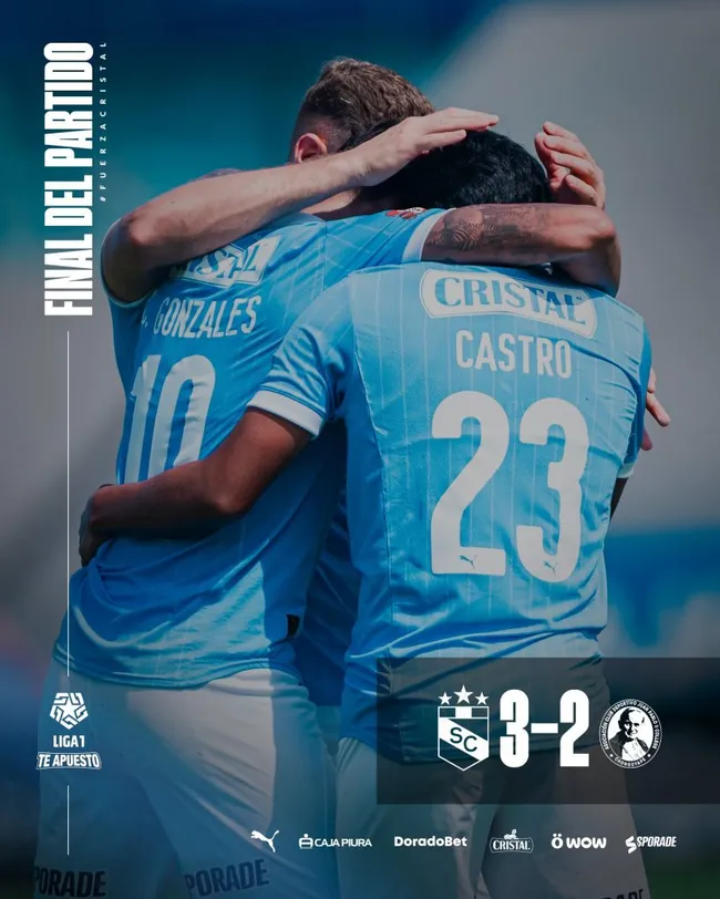 Sporting Cristal le ganó a Juan Pablo II. (Foto: Sporting Cristal).