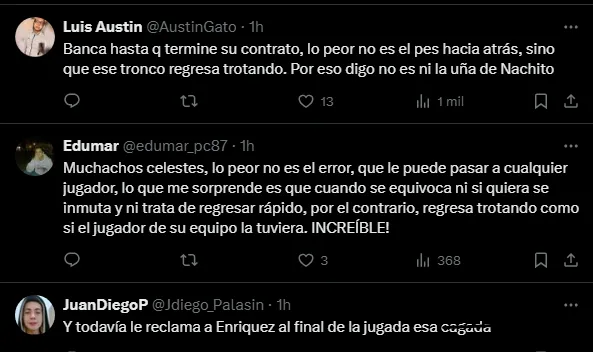 Lo que dicen los hinchas de Sporting Cristal (Foto: X).