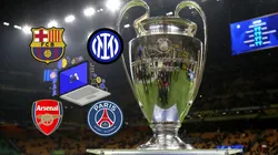 Barcelona, Inter, Arsenal y PSG, semifinalista de la Champions League.