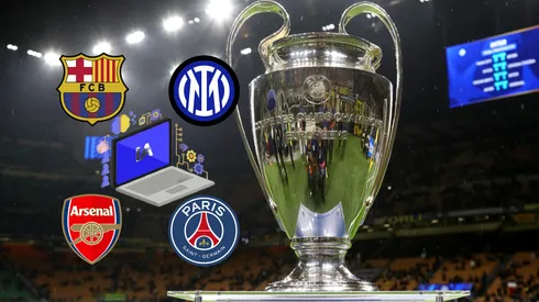 Barcelona, Inter, Arsenal y PSG, semifinalista de la Champions League.