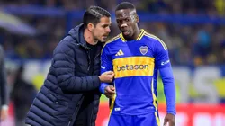 Luis Advíncula se queda sin Fernando Gago como DT de Boca.