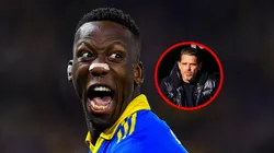 Luis Advíncula y Fernando Gago.