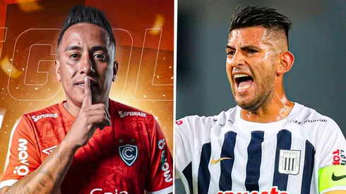 Christian Cueva y Carlos Zambrano.